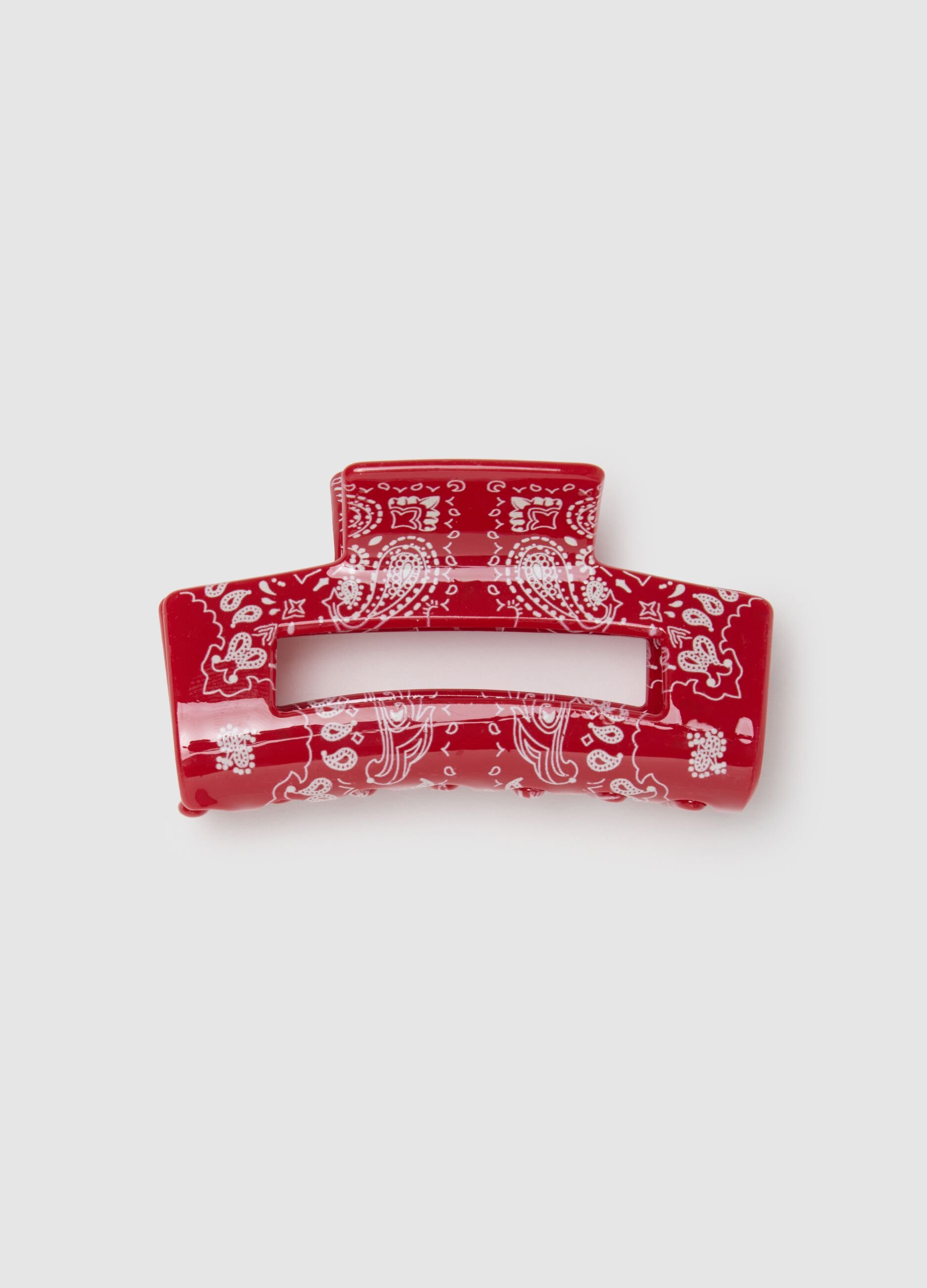 Multicolour Clip with Bandana Patterns