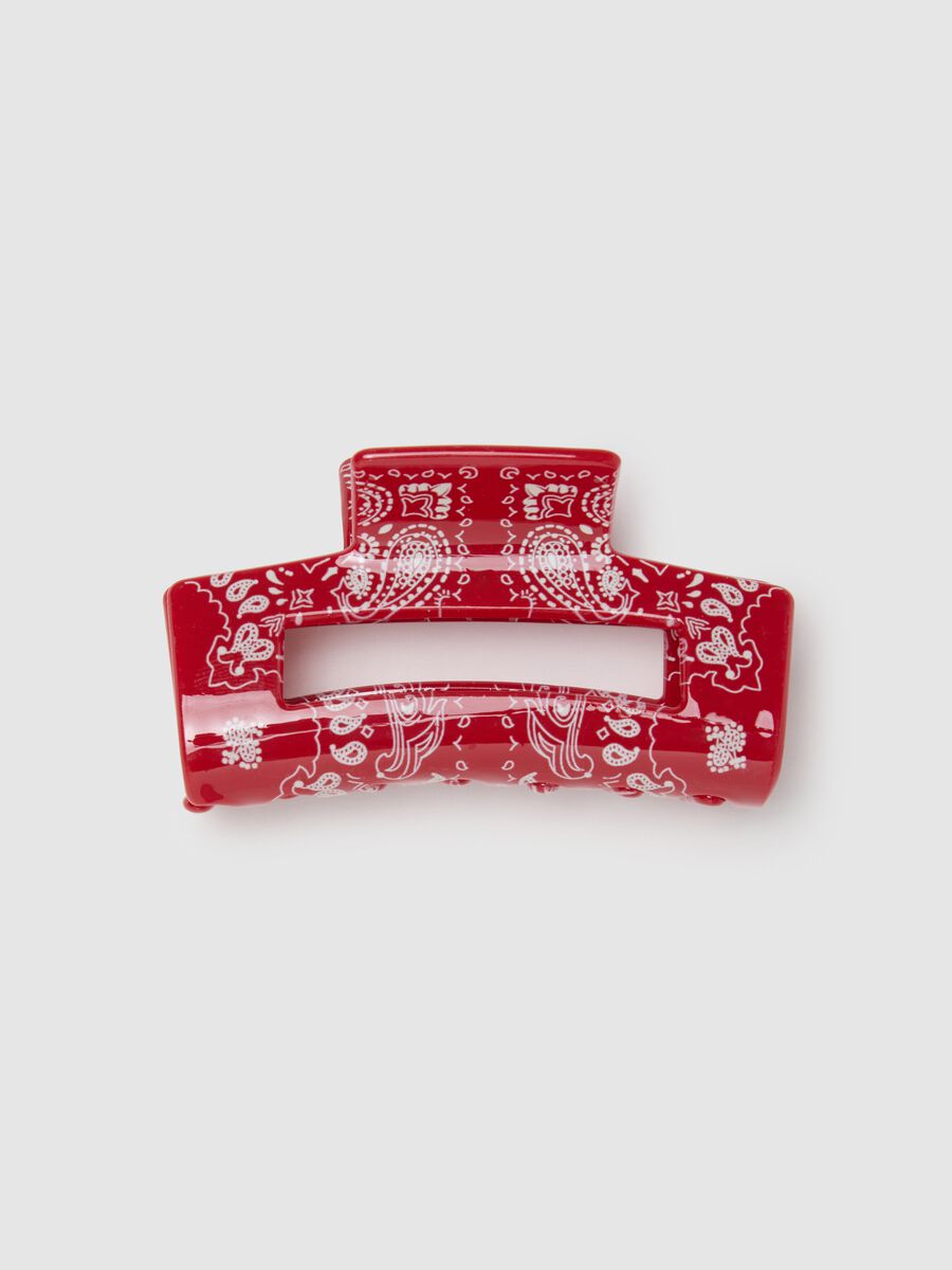 Multicolour Clip with Bandana Patterns_0