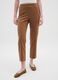 Brown Slim Fit Leggings_1