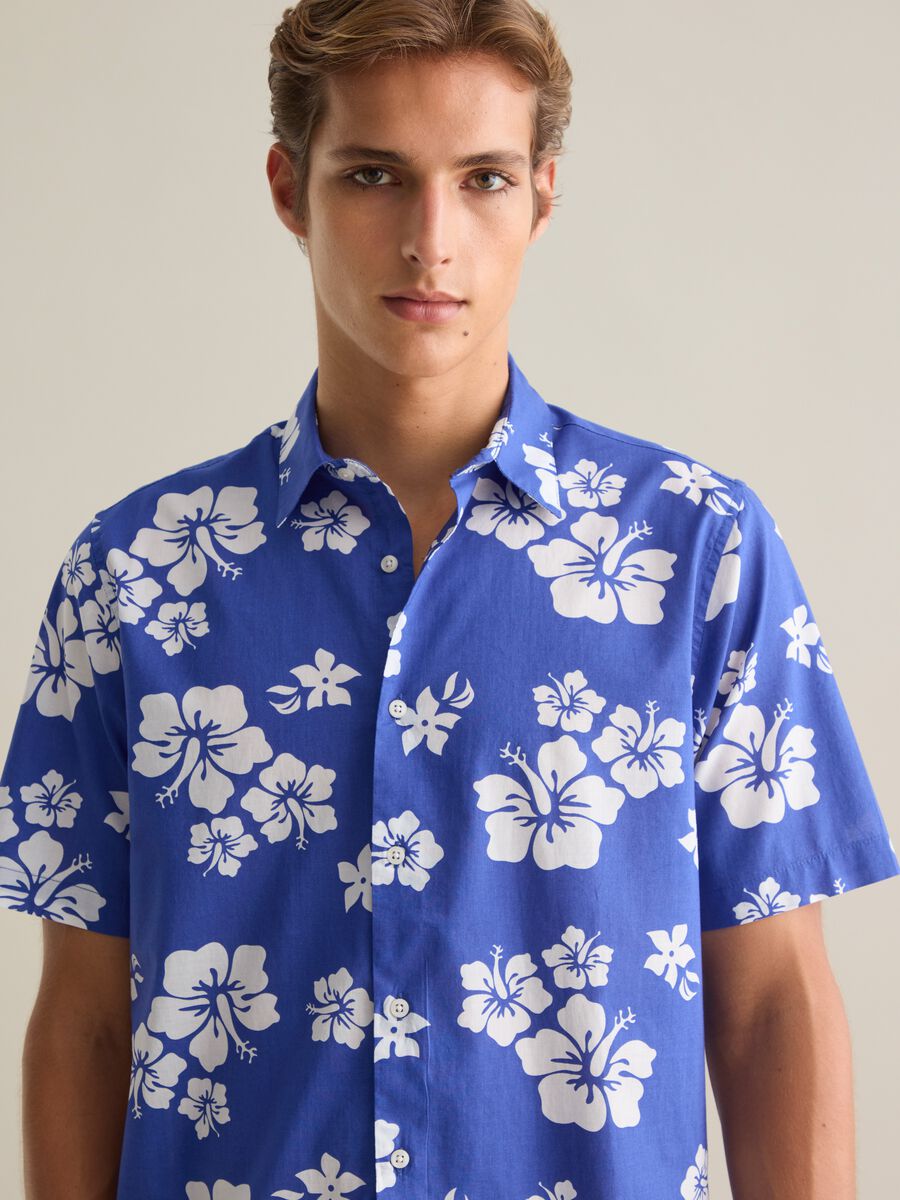 Men's Multicolour Pure Cotton Regular Fit Shirt_2
