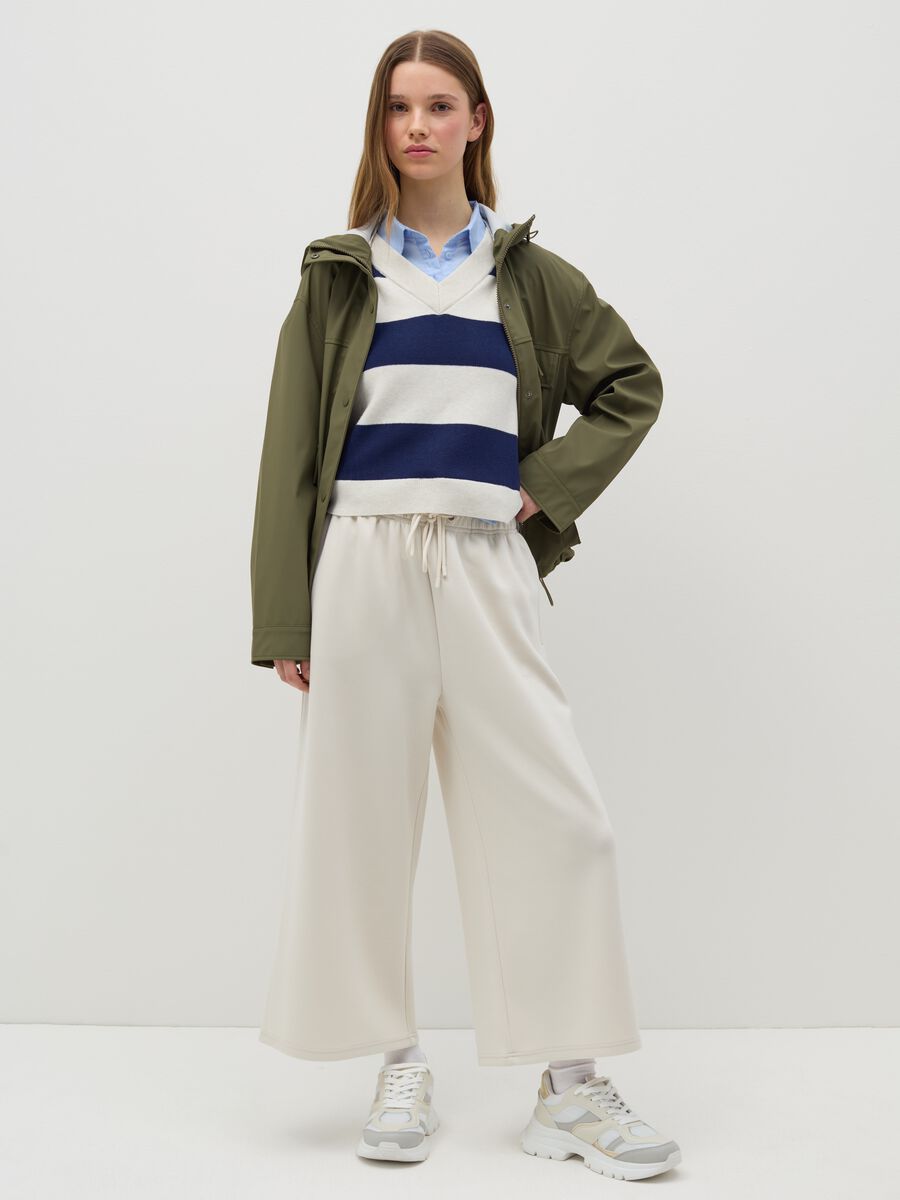 Crop wide-leg joggers_0