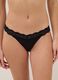 Tripack regular fit multicolour Brazilian briefs with lace details_1