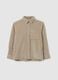 Boy's Beige Corduroy Shirt_3