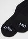 Black Cotton Blend Sports Socks Tripack_2