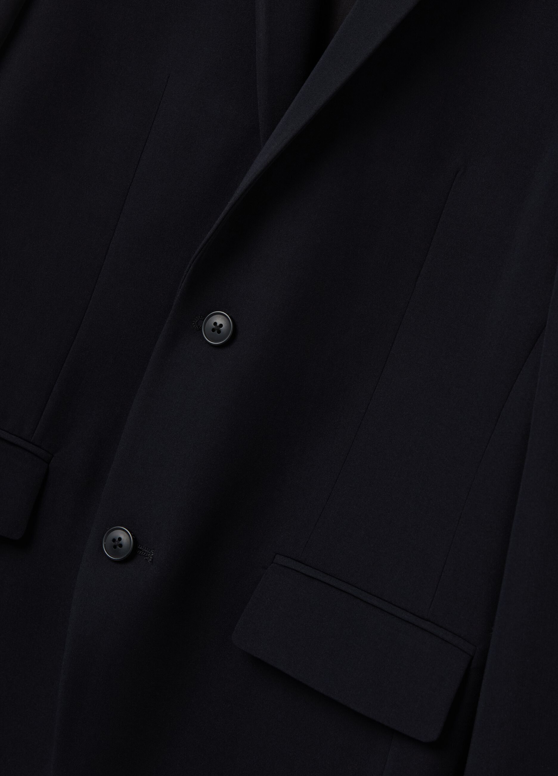 Slim-fit single-breasted blazer