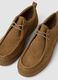 Brown leather classic lace-up shoes_2