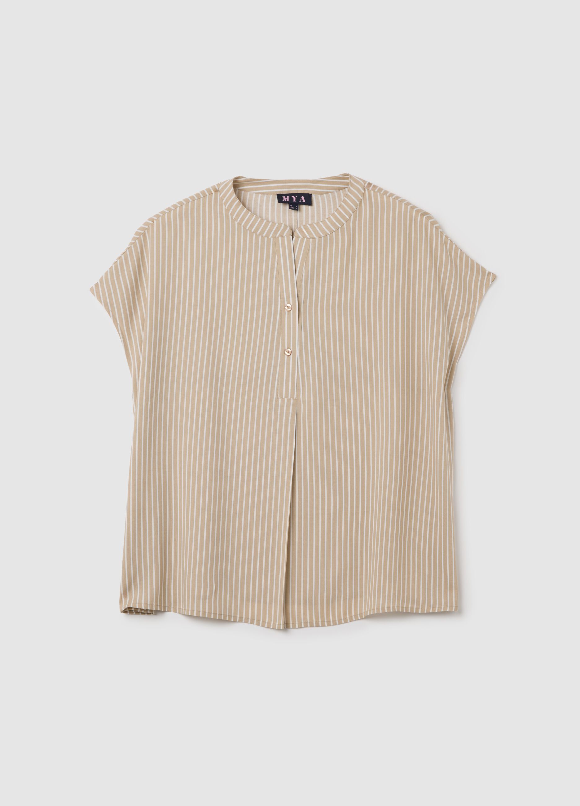 Women's Multicolour Viscose Shirt - Regular Fit