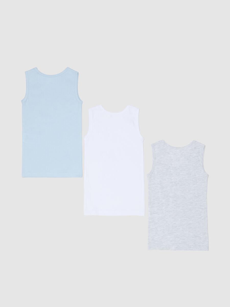 Three-pack racerback vests in jersey_1