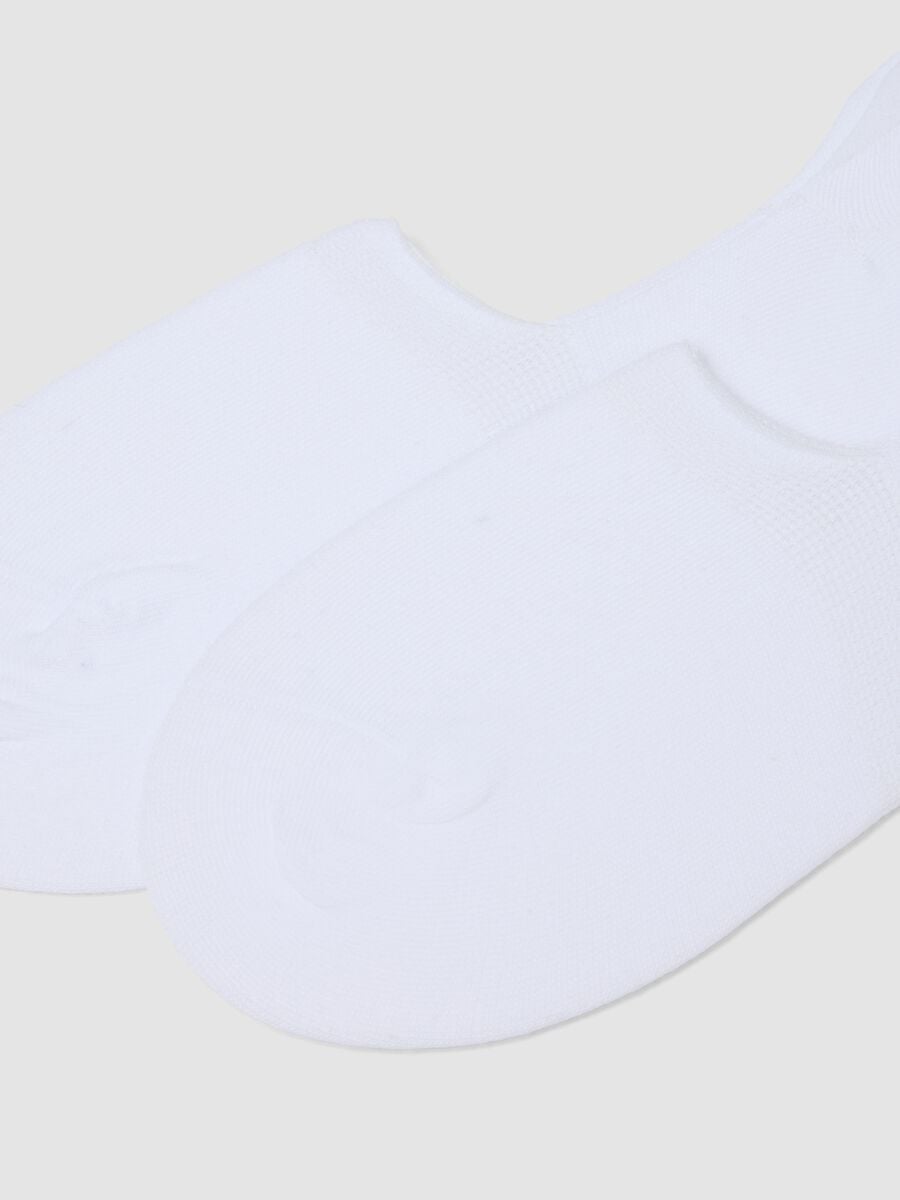 5-pack of white stretch organic cotton socks_1
