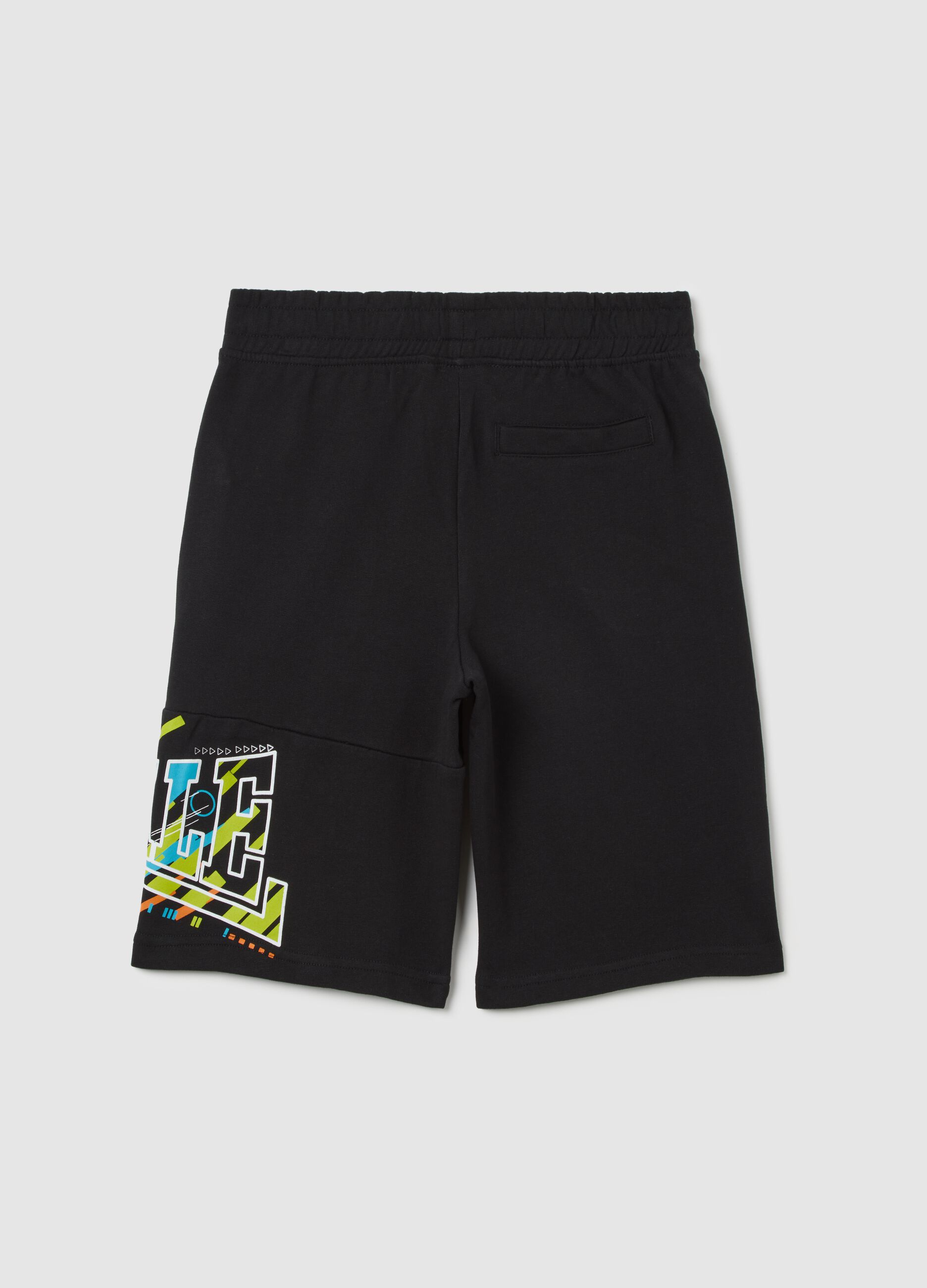 Black Lonsdale cotton shorts