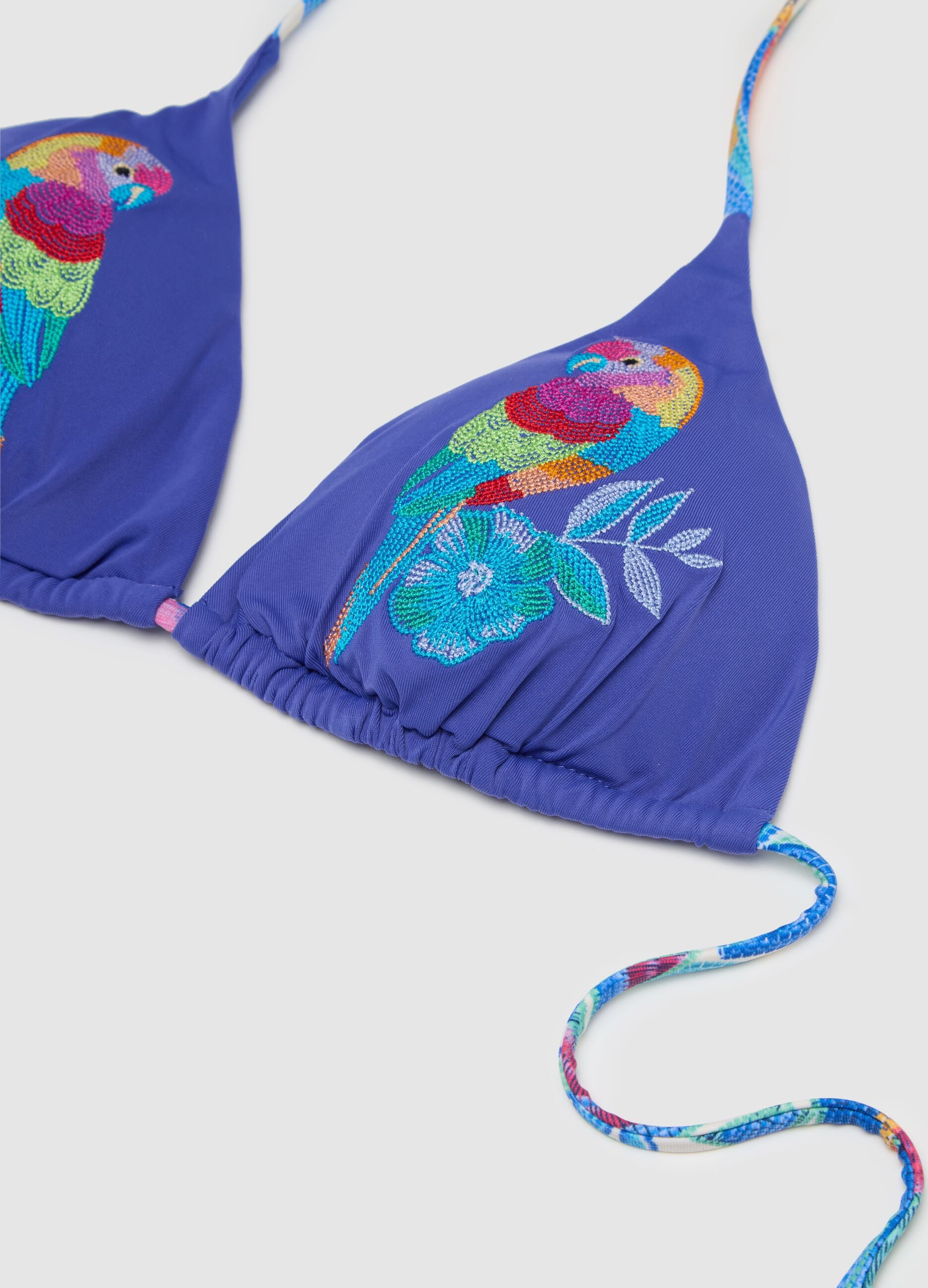 Women's multicolour stretch bikini