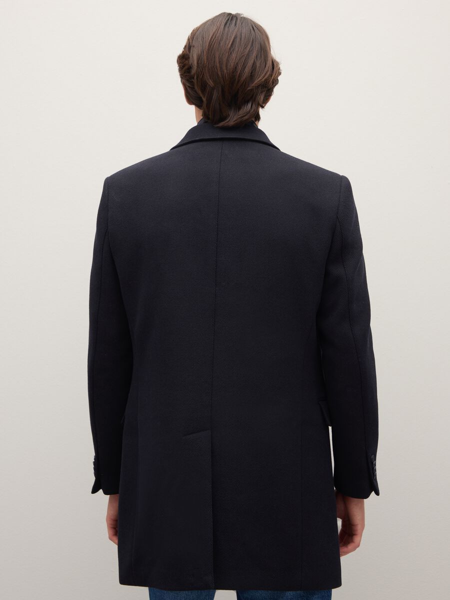 Cappotto Chesterfield nero regular fit_2