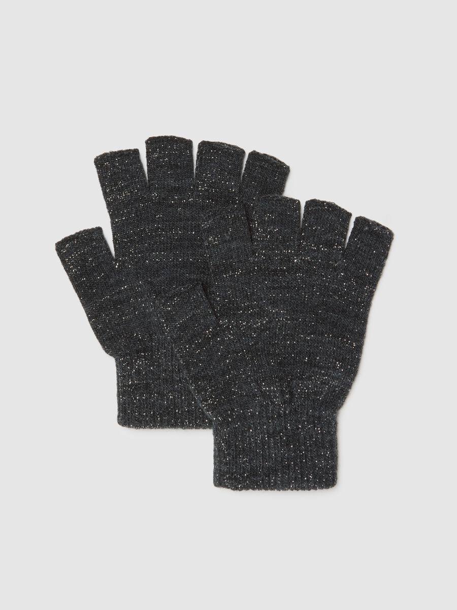 Grey Fingerless Gloves_0
