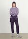 Purple cotton-blend regular-fit hoodie_1