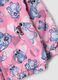 Pink padded rain jacket with hood, zip and Lilo & Stitch print_2