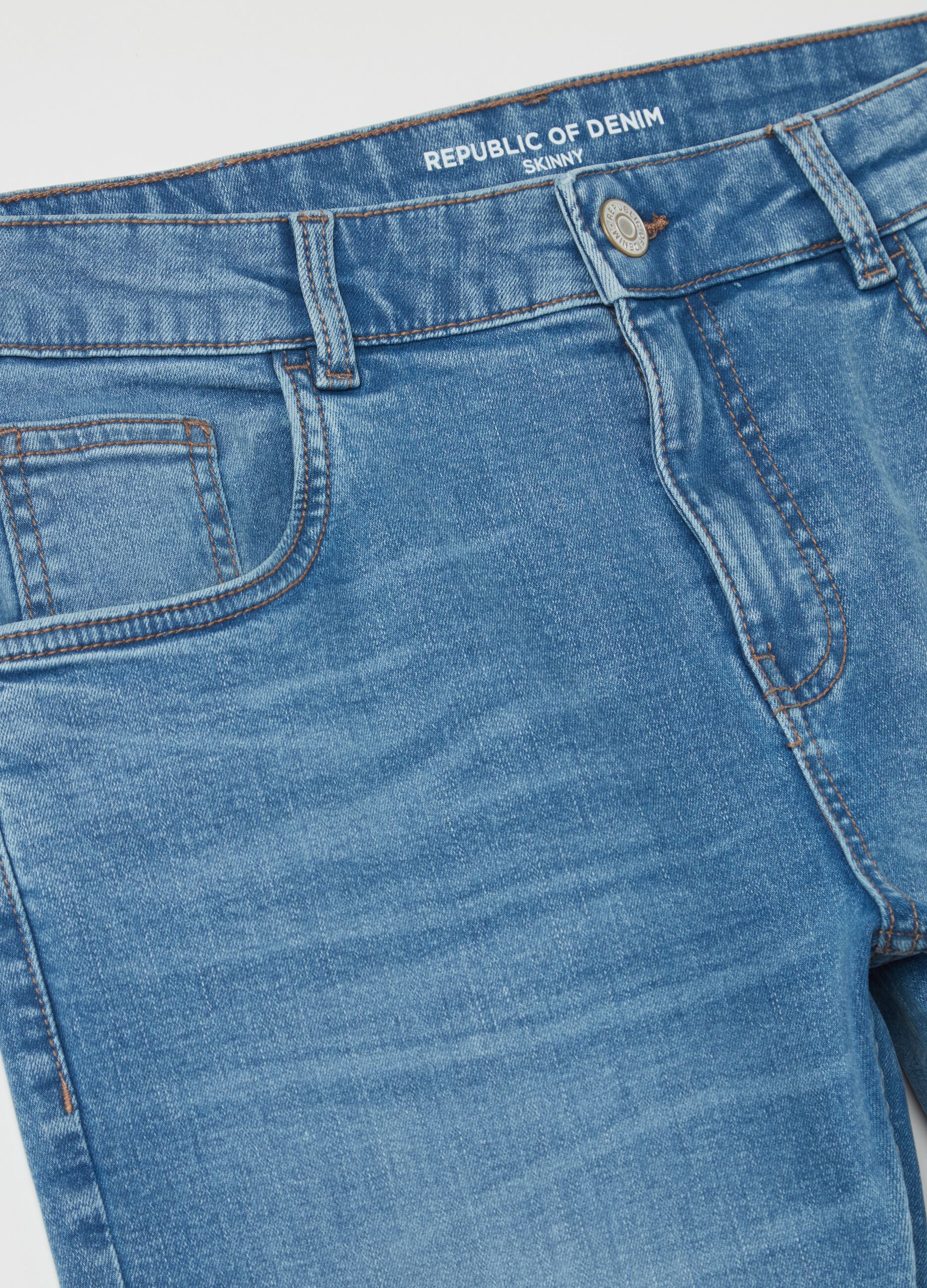 Skinny-fit jeans with five pockets