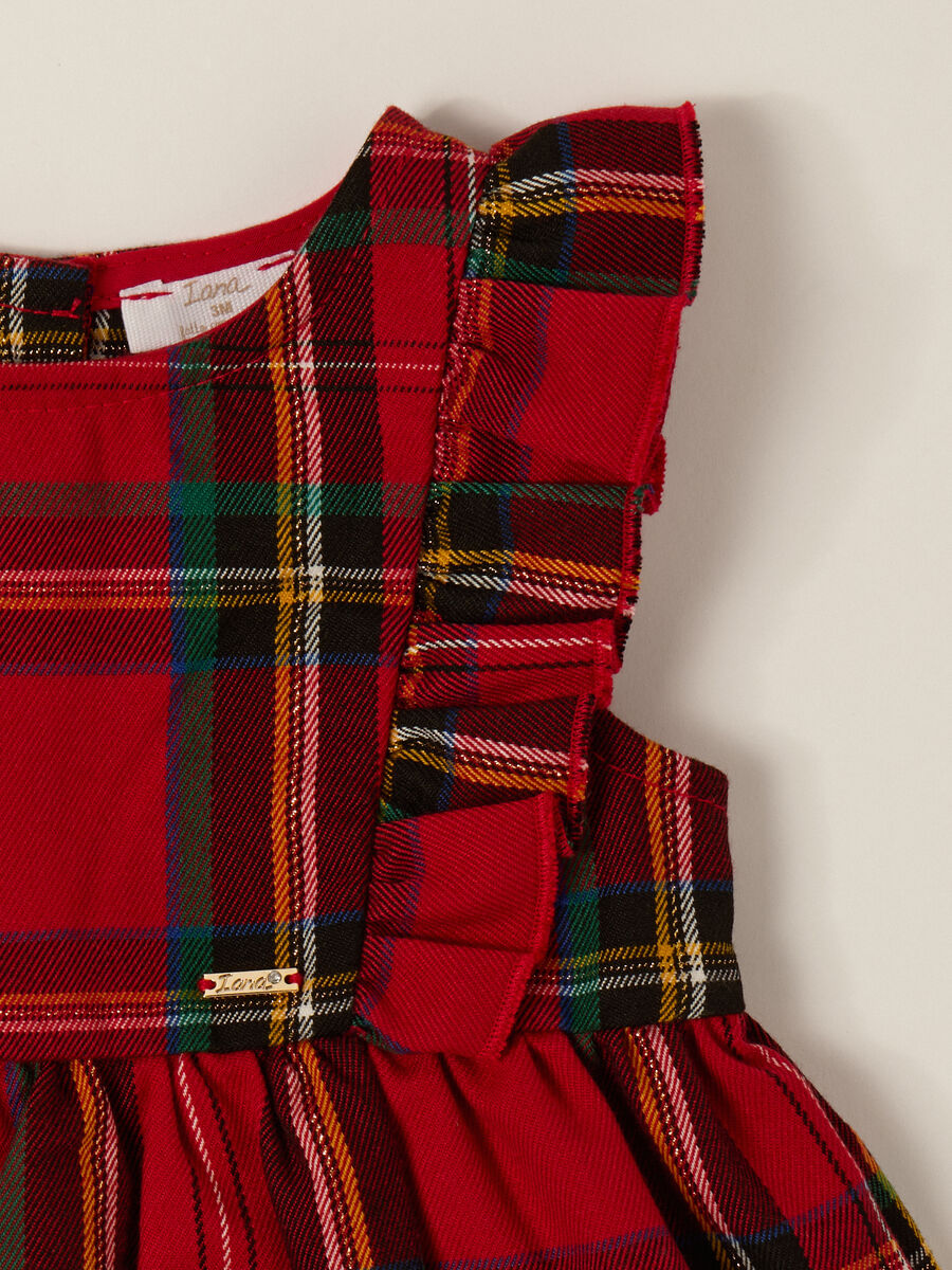 Red and white set for baby girl_2