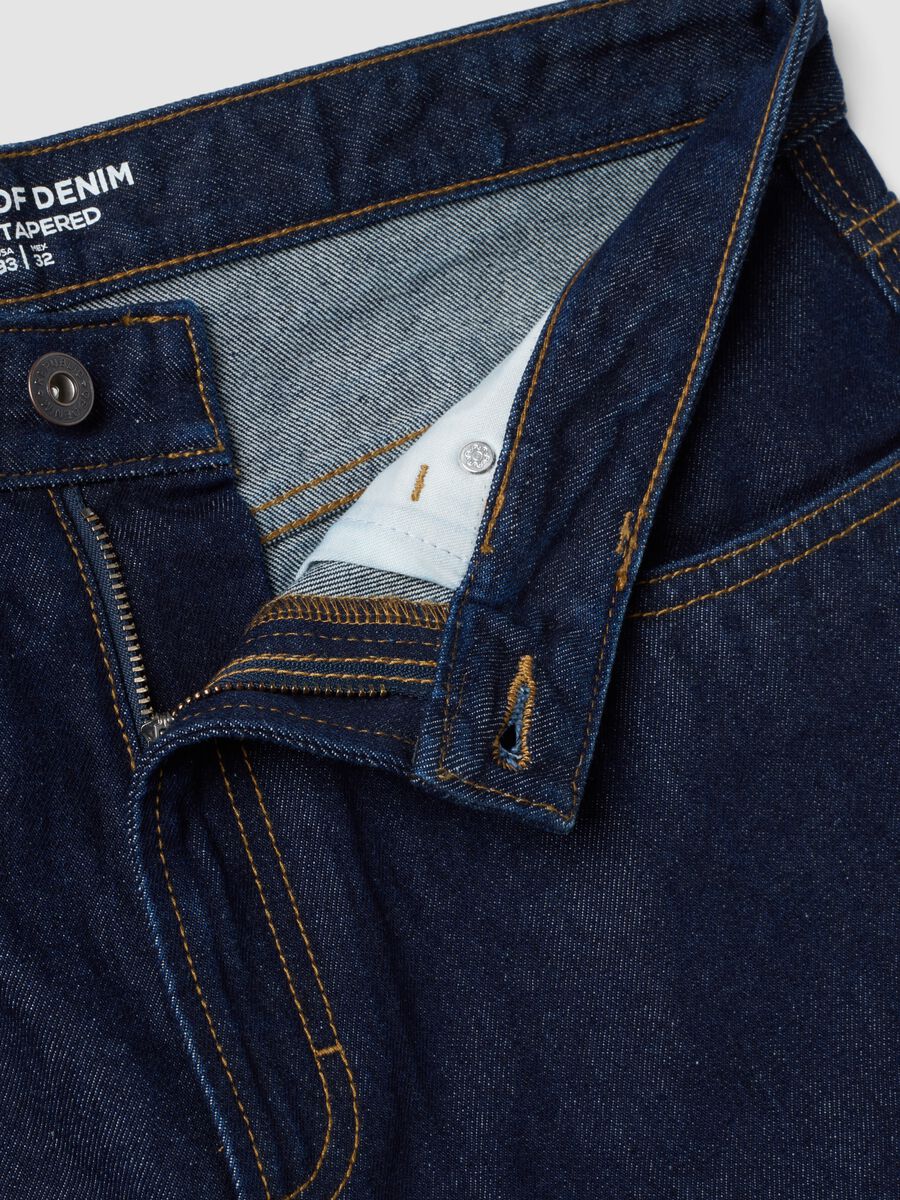 Pure cotton denim jeans, regular tapered fit_6