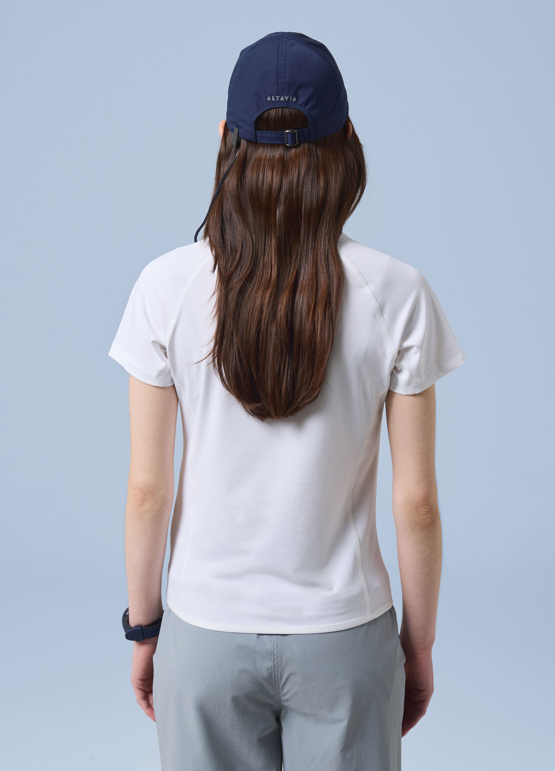 ALTAVIA SAILING white technical stretch T-shirt