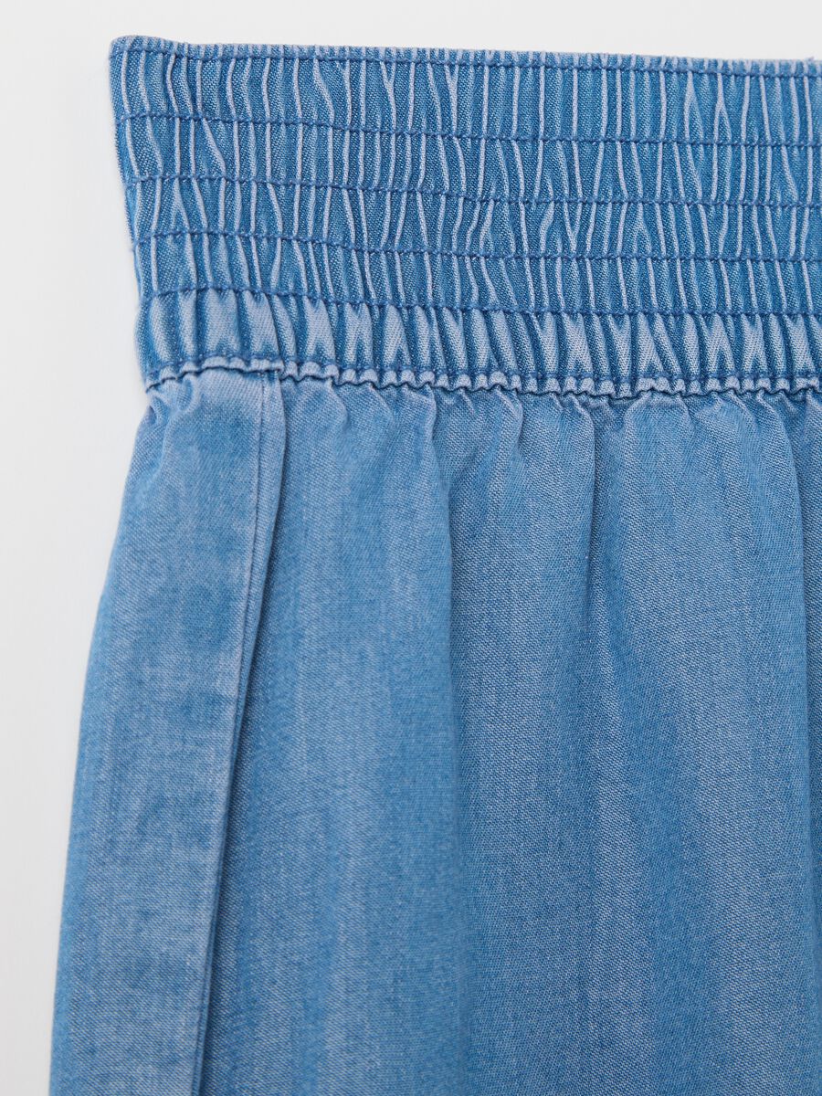 Wide-leg jeans in Lyocell_5