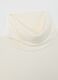 White Regular Fit Turtleneck Sweater_5