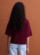Red cotton-blend jersey crew-neck T-shirt, regular fit_3