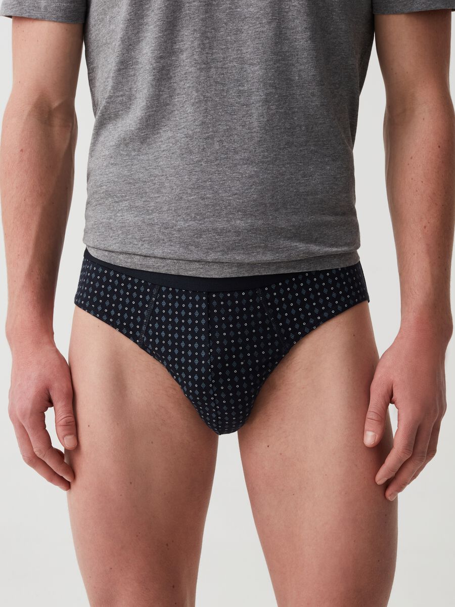 Five-pack micro patterned briefs_1
