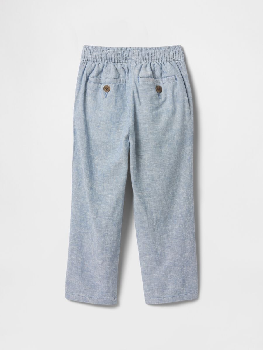 Children's Linen and Cotton Trousers_2