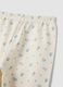 White organic cotton baby pyjamas with all-over print_2