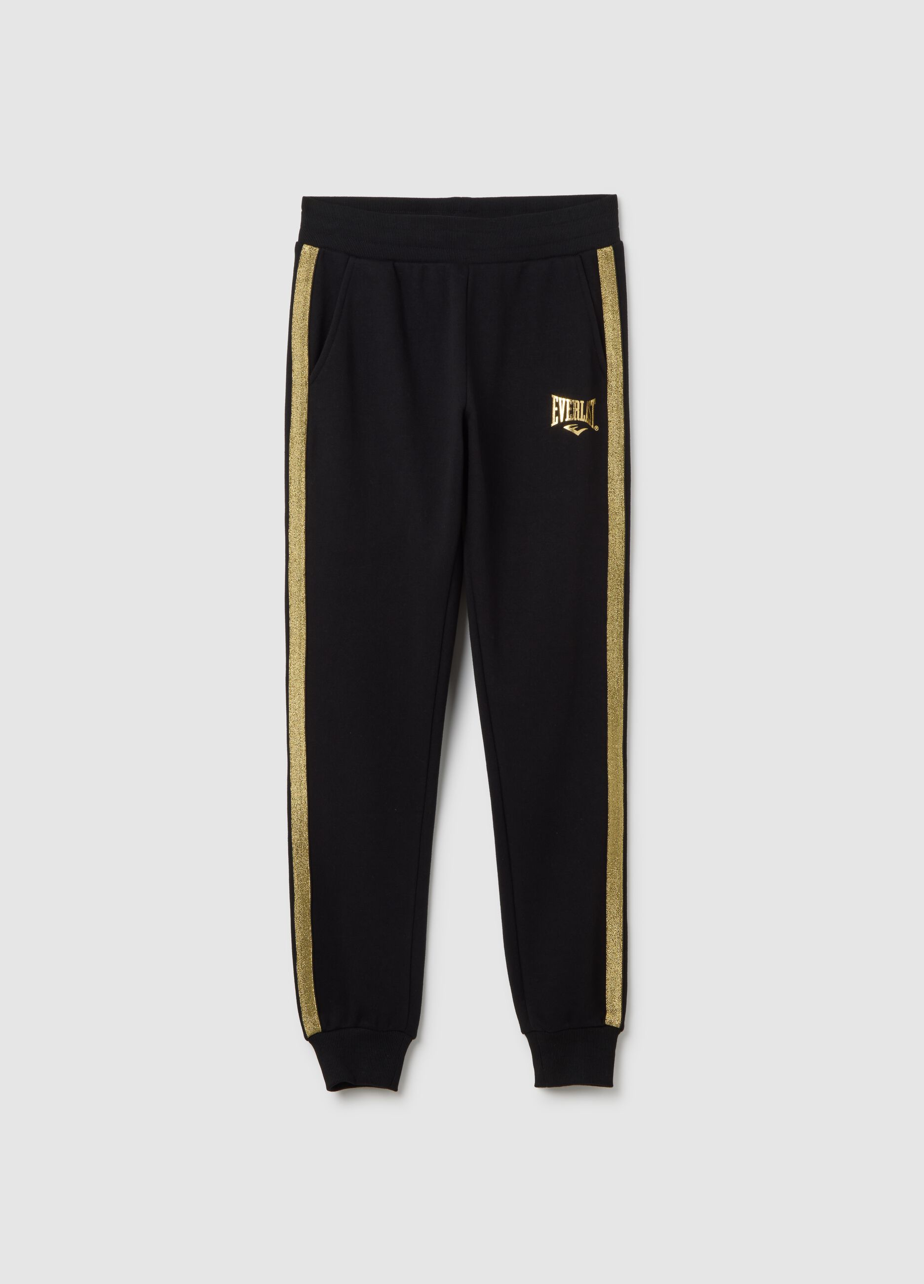 Pantaloni in misto cotone multicolor regular fit