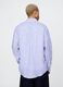 Oversized Light Blue and White Striped Shirt_2