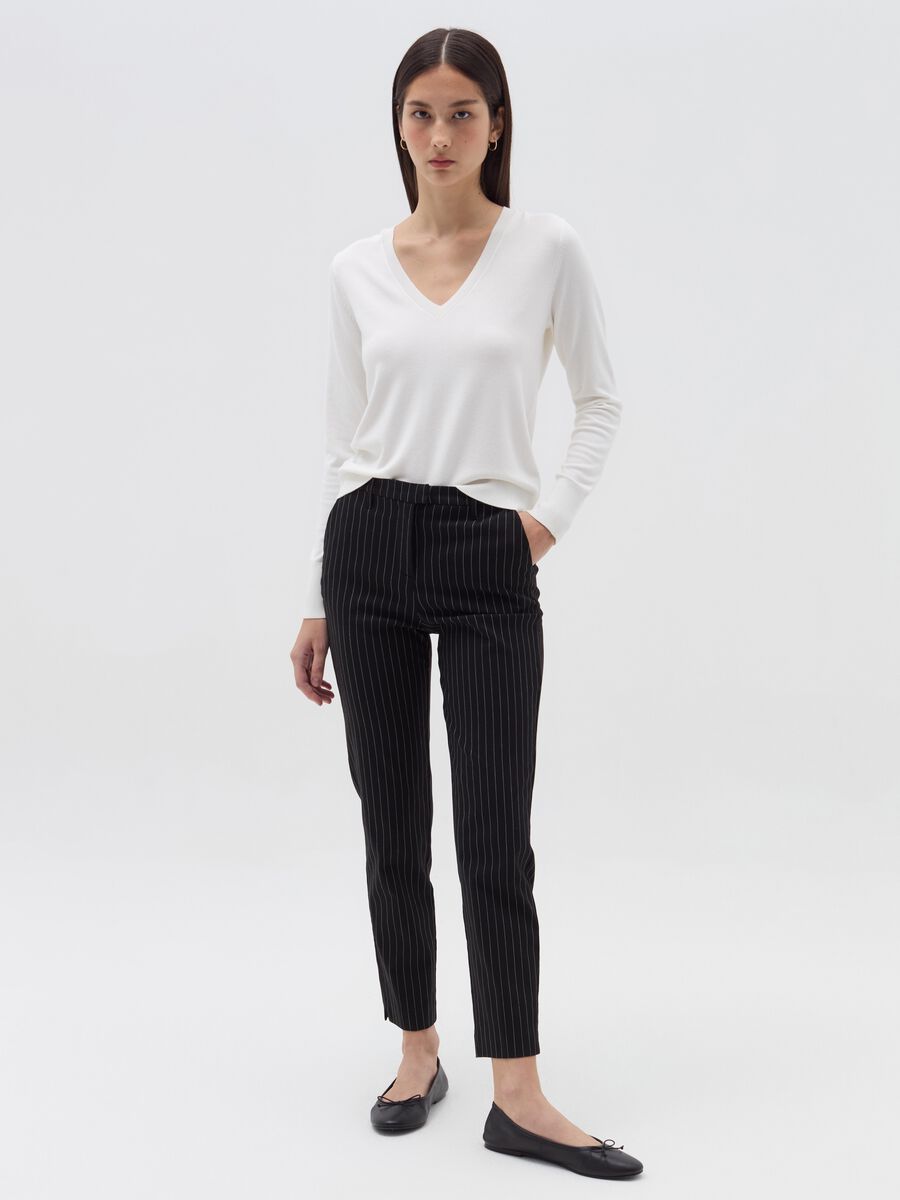 Pantaloni chino stretch_0