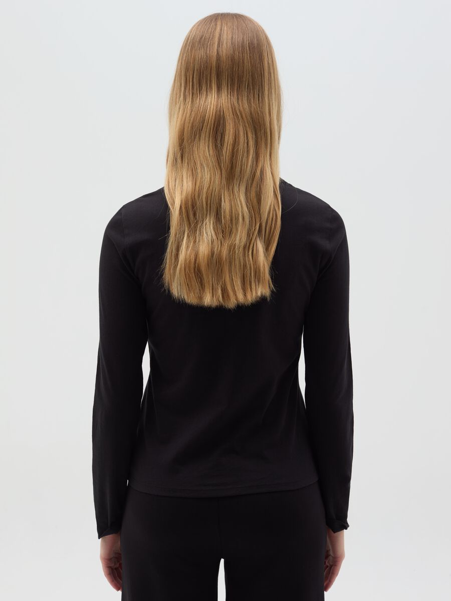 Essential long-sleeved T-shirt in cotton_3
