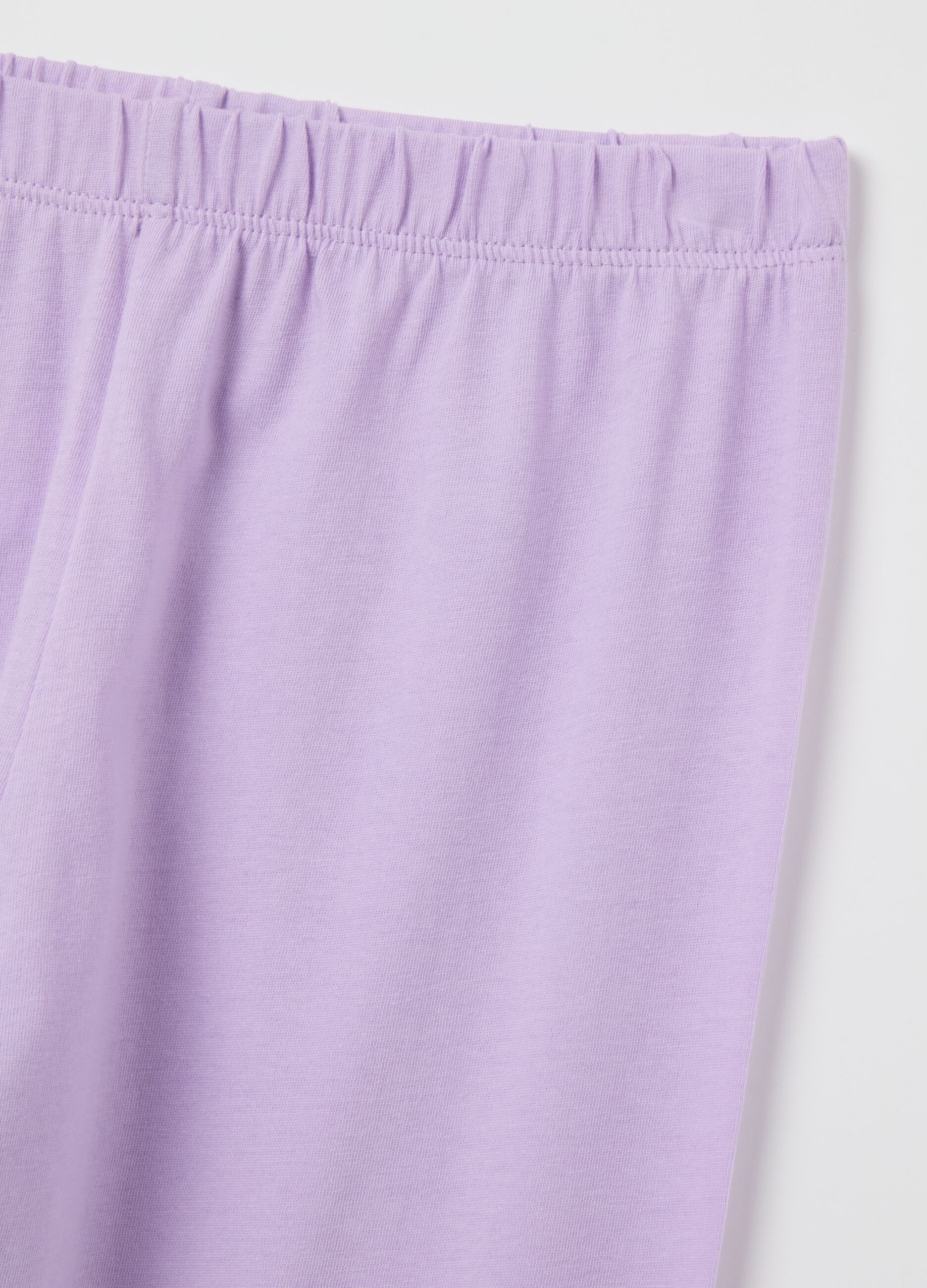 Organic cotton pyjamas with "The Lazy Club" print