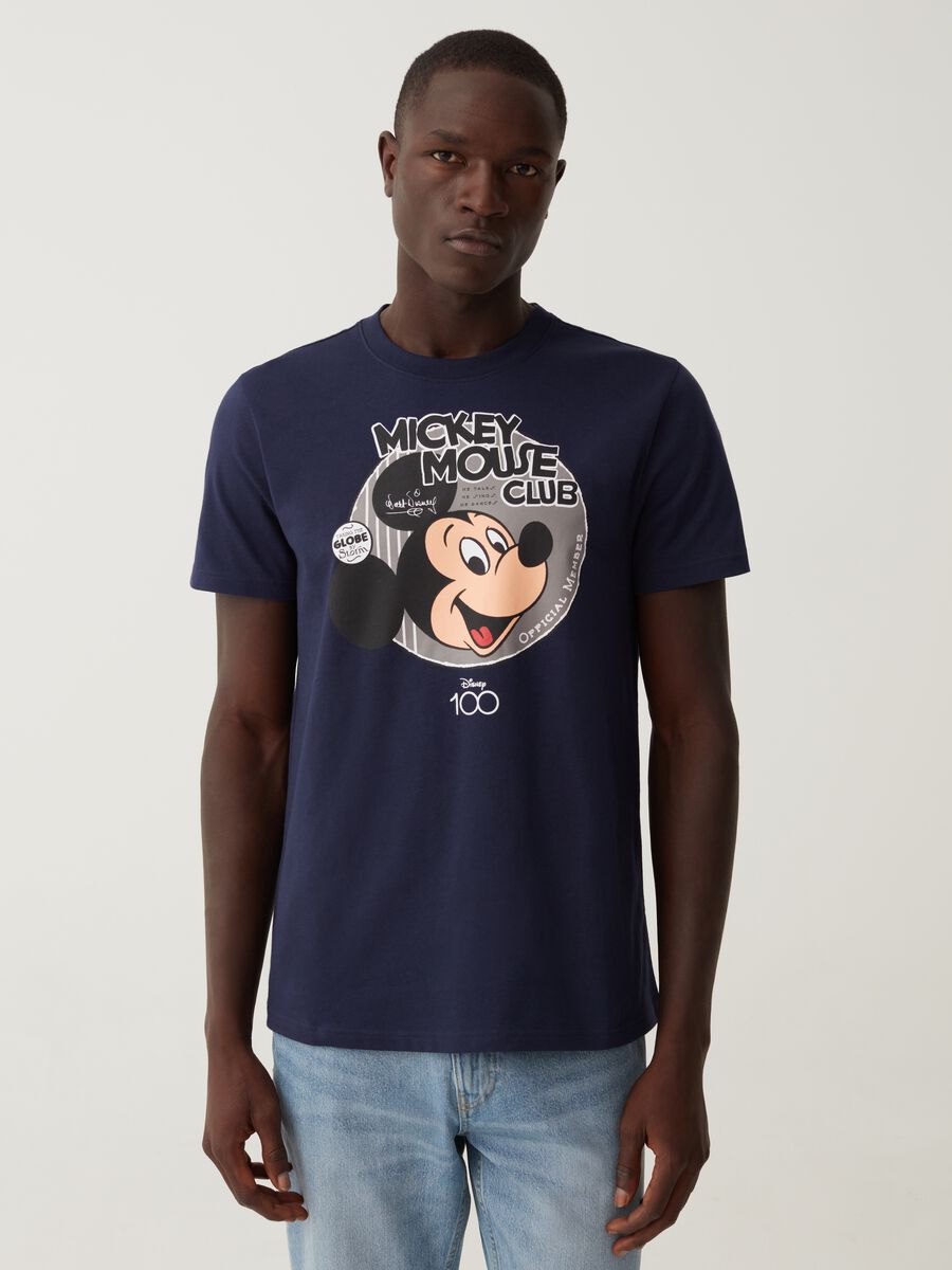 T-shirt con stampa Topolino Club_0