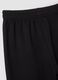 Pantaloni jogger neri in puro cotone_2