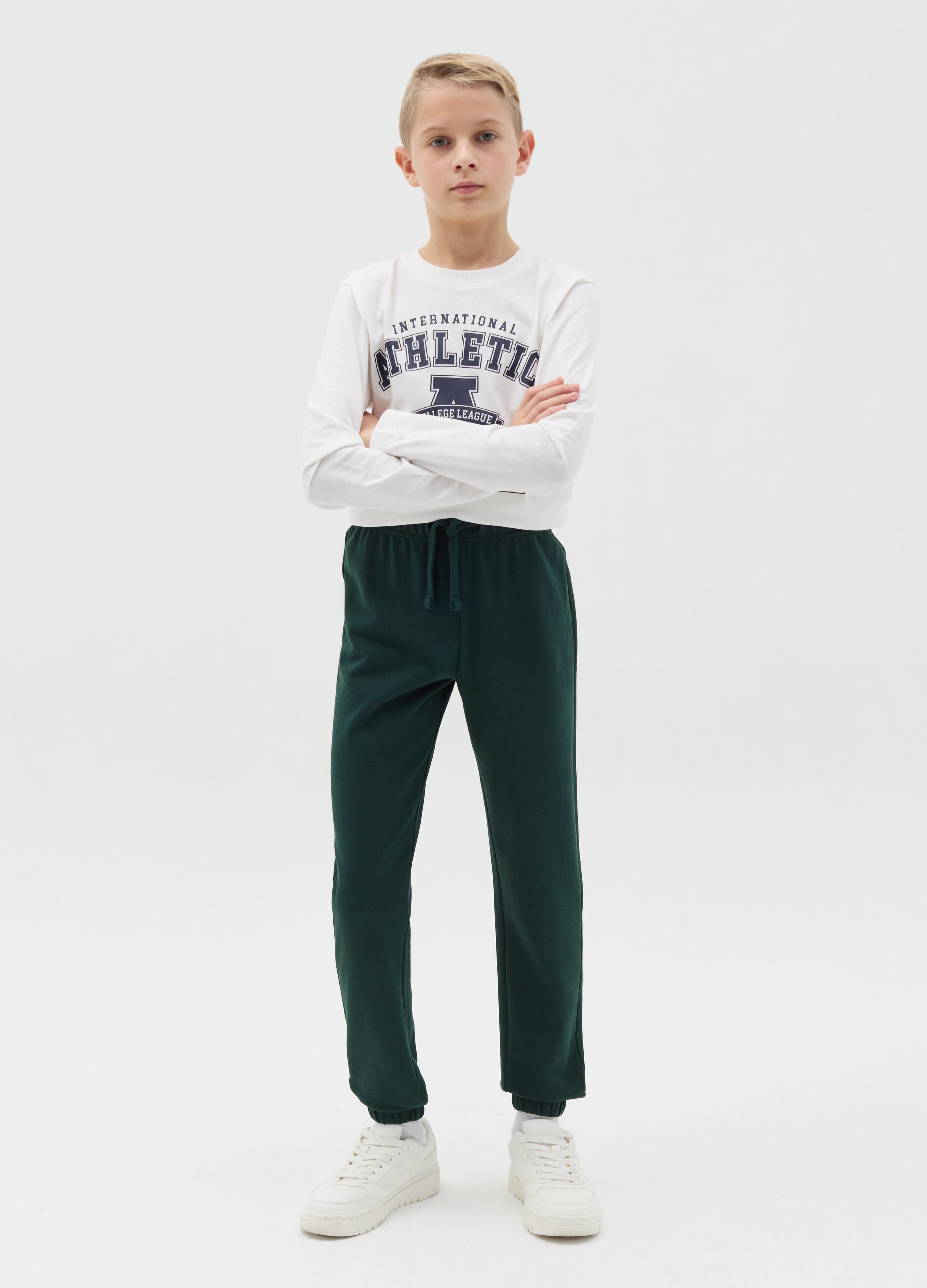 Pantaloni tuta bambino oviesse sale