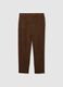 Brown wide leg trousers_4