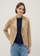 Giacca leggera beige regular fit con tasche_2
