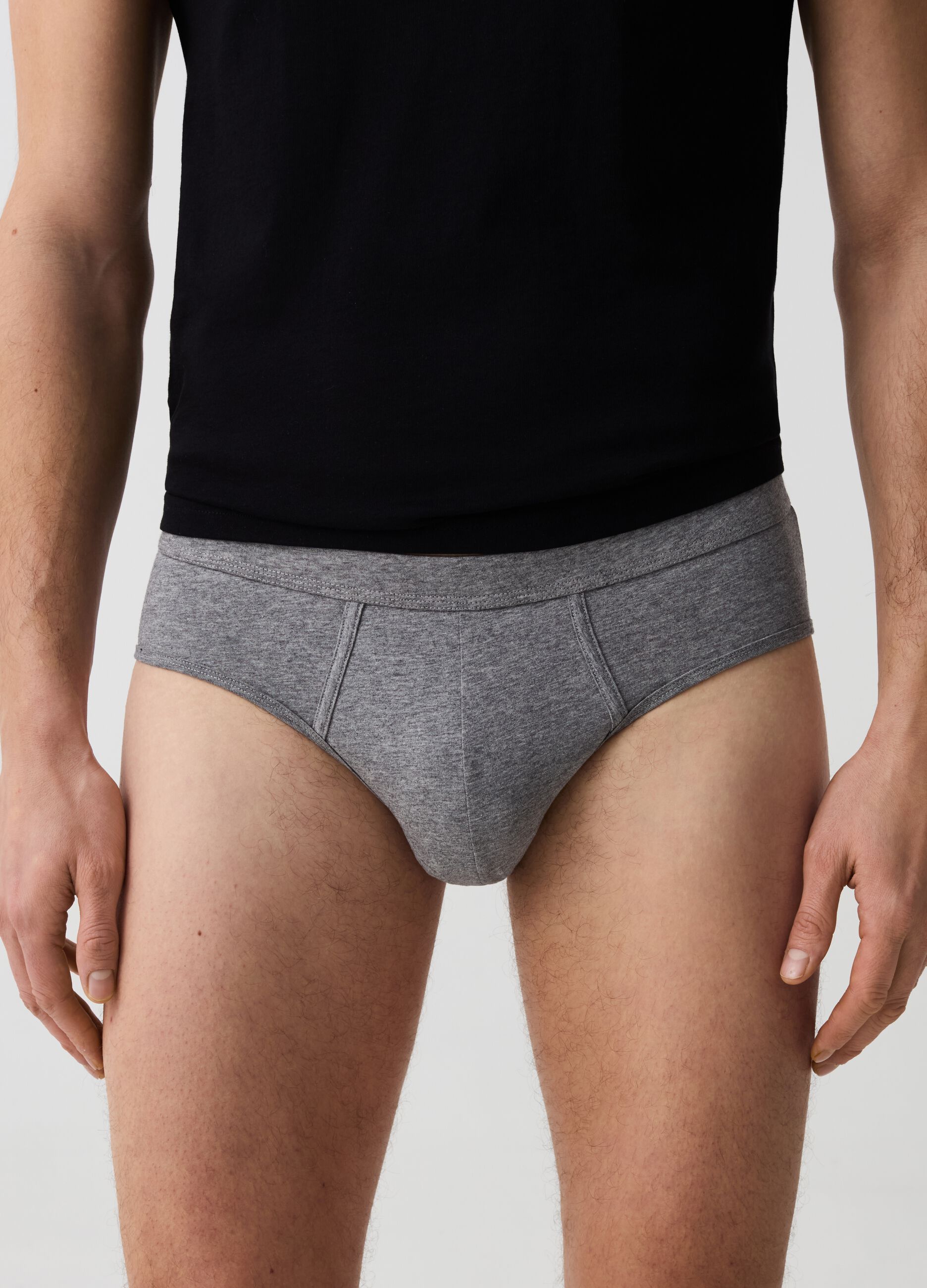 Two-pack briefs in stretch Supima cotton