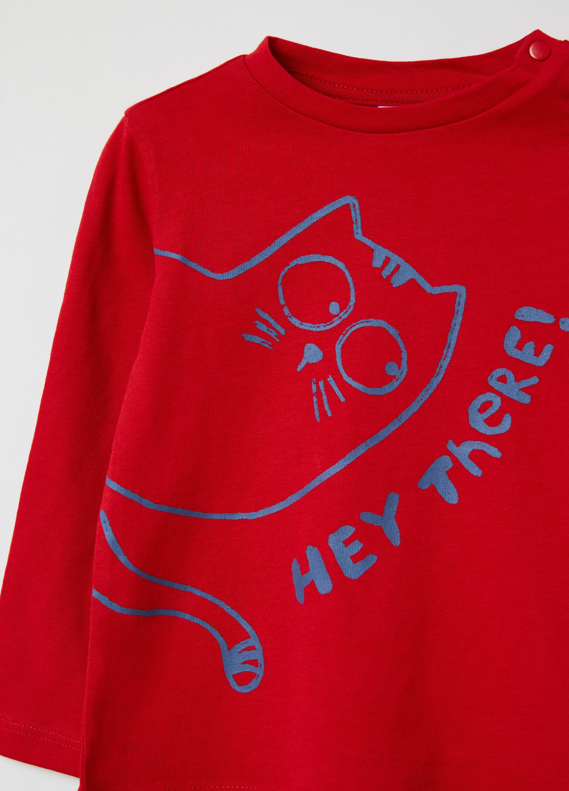 Maglia rossa shop bambino ovs