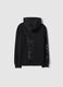 Black pure cotton hoodie for boys_1