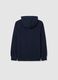 Boys Blue Pure Cotton Hoodie_4