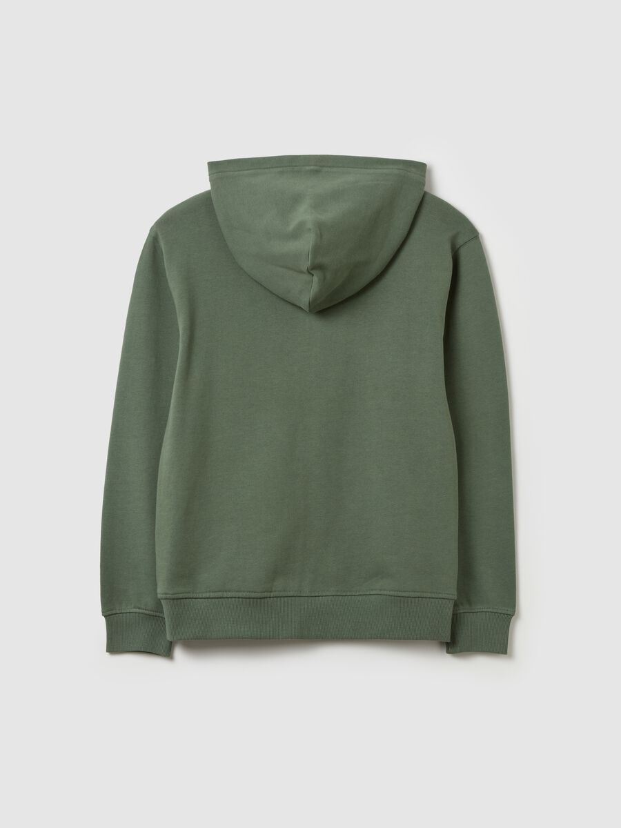 Full-zip Essential con cappuccio e tasche_4