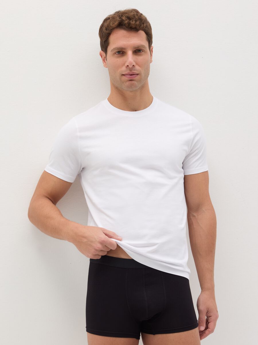 Five-pack boxers in organic cotton_0