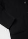 Black long coat in wool and cashmere blend regular fit_5