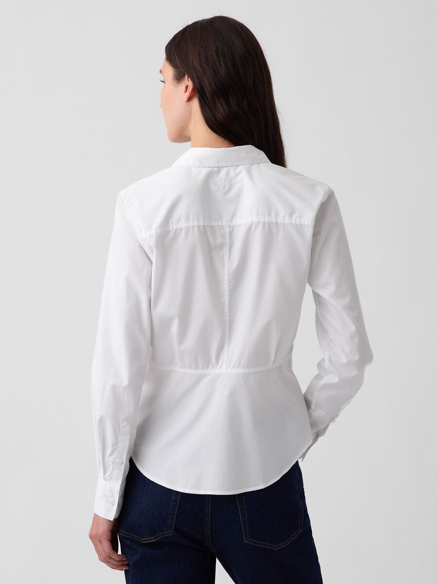 White pure cotton shirt_2