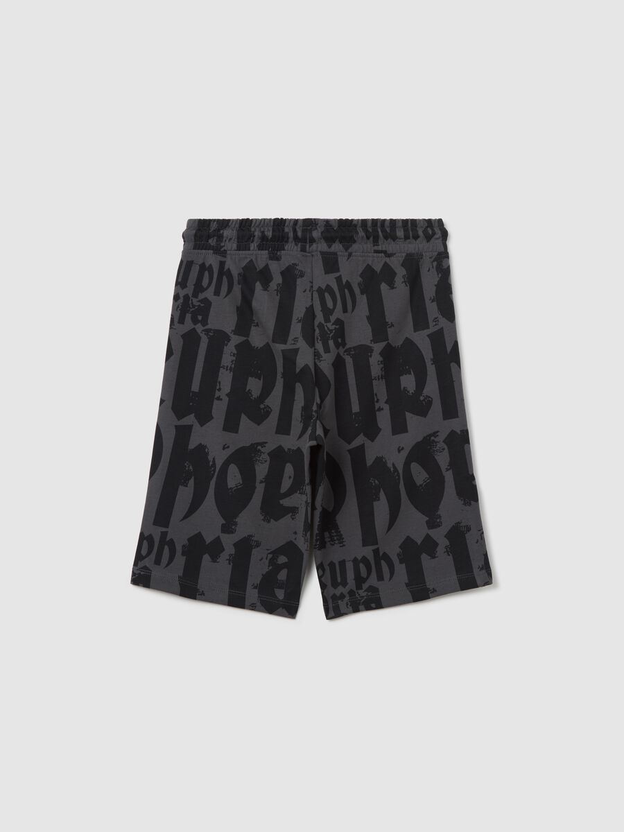 Shorts in French Terry grigi stampati_4