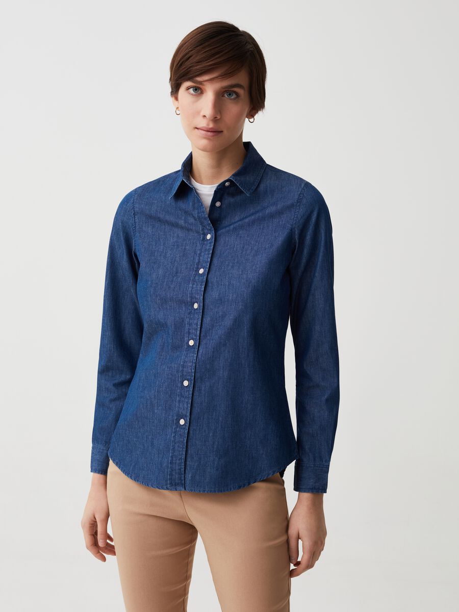 Denim shirt_0