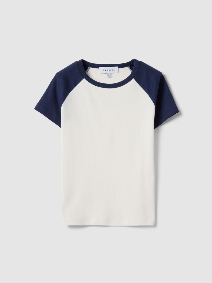 T-shirt in puro cotone multicolor regular fit_4